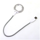 New Flexible 18 LED Bulb Light Lamp with Switch For PC Notebook Laptop Netbook White