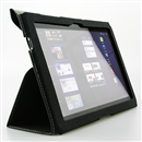 New Black Slim Leather Case Cover & Stand For Samsung Galaxy Tab 10.1 GT P7500 P7510