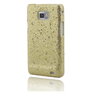 Golden Jewelled Bling Sparkle Glitter Case Cover for Samsung I9100 Galaxy S2 S II