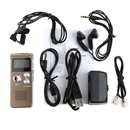 New Steel 8GB Digital Voice Recorder 650 Hours Dictaphone MP3 Player VOR Rechargeable 