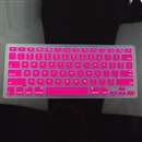 Hot Pink Silicone Keyboard Cover Skin for Apple Macbook MAC 13