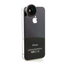 Black 2 in 1 Macro + 180° Fish Eye Lens for iphone Samsung GALAXY S2 i9100 DC123R