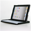 Separable Bluetooth Keyboard+Case Cover  for iPad 2 3 Black