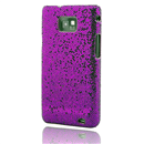 Hot Purple Jewelled Bling Sparkle Glitter Case Cover for Samsung I9100 Galaxy S2 S II