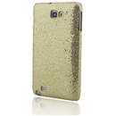 Golden Bling Glitter Hard Skin Back Case Cover for Samsung i9220 Galaxy Note N7000