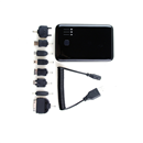 5000mAh black External Battery charger power bank For iPad/iPhone/Samsung