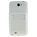 Extended Battery TPU Silicone Back Cover Case For Samsung Galaxy Note II 2 N7100 White