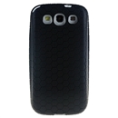 Extended Battery TPU Silicone Back Cover Case For SAMSUNG GALAXY S3 SIII i9300 Black
