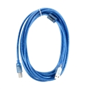 16 FT 5 Meters USB 2.0 A Male to B Male SuperSpeed Printer Extension Cable Blue